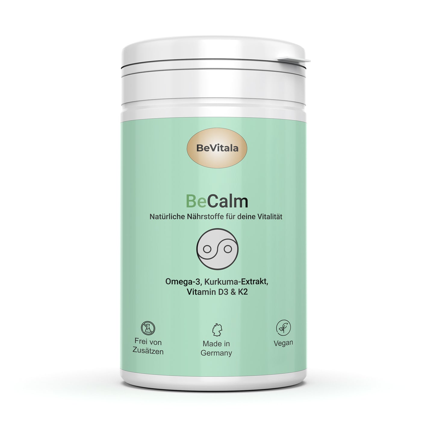 BeCalm – Omega 3, Vitamin D3 & K2