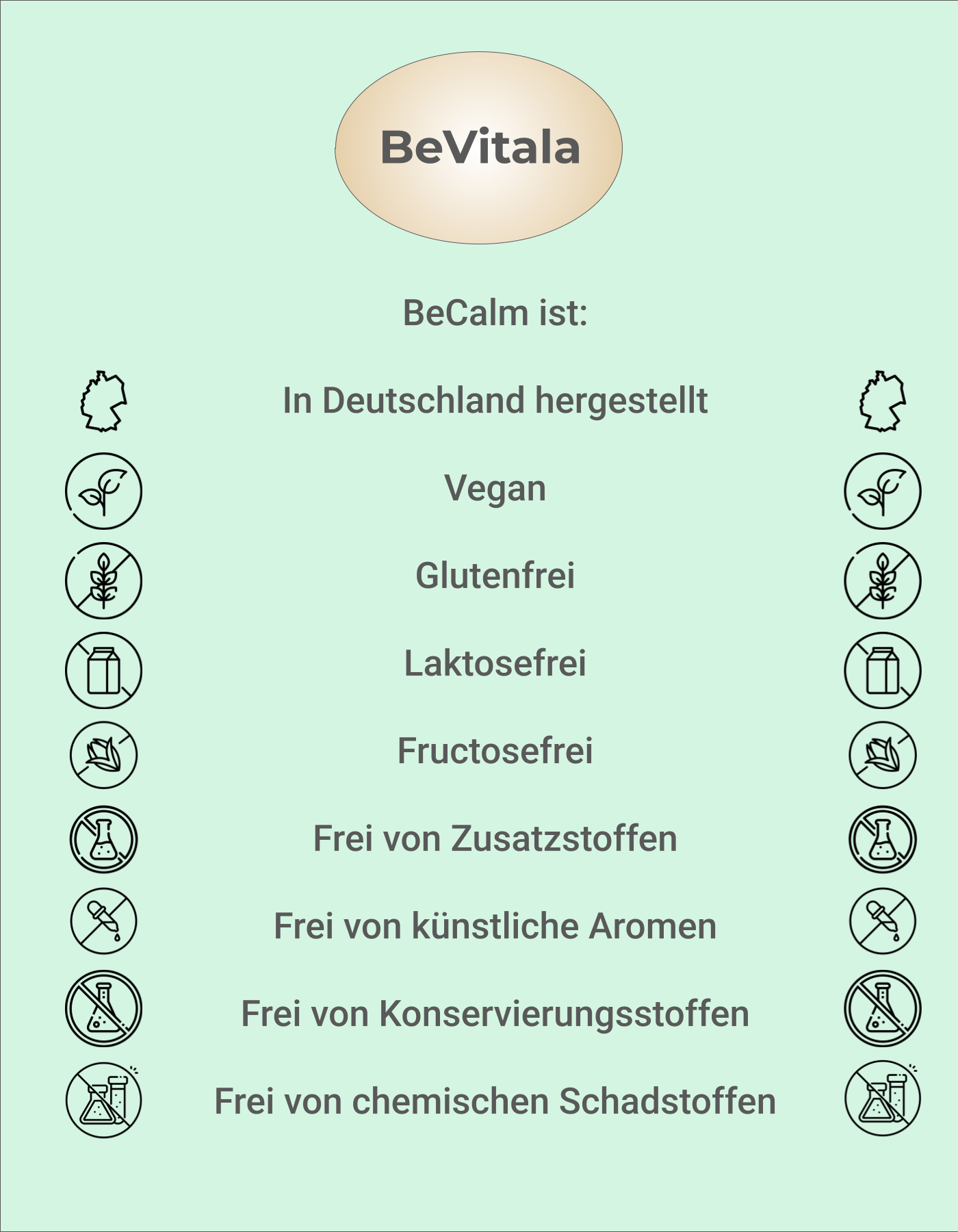 BeCalm – Omega 3, Vitamin D3 & K2